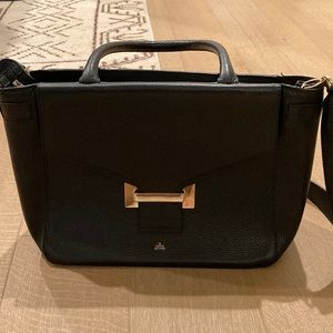 {Milli Millu} Black Work Tote EUC